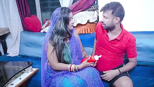 Devar ne jawab bhabhi ko apne land ka white souce pilaya