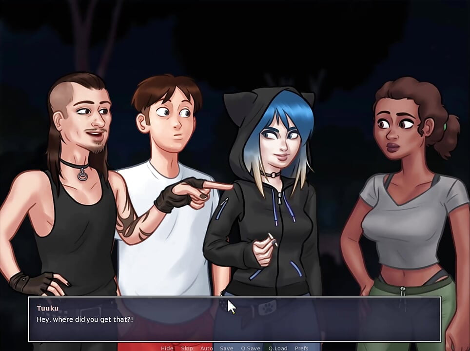 Summertime Saga: I've seen Grace's boobs and Eve's hot body