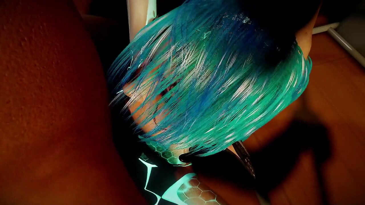 Face Fucking a Sexy Robot Girl