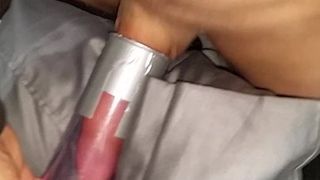 Me and my big horny uncut cock and pump play