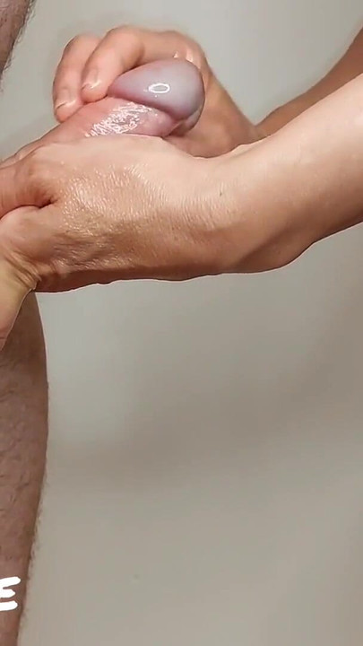 Thrilling moment from "A Masterclass In Edging Handjobs (Milking-time)"