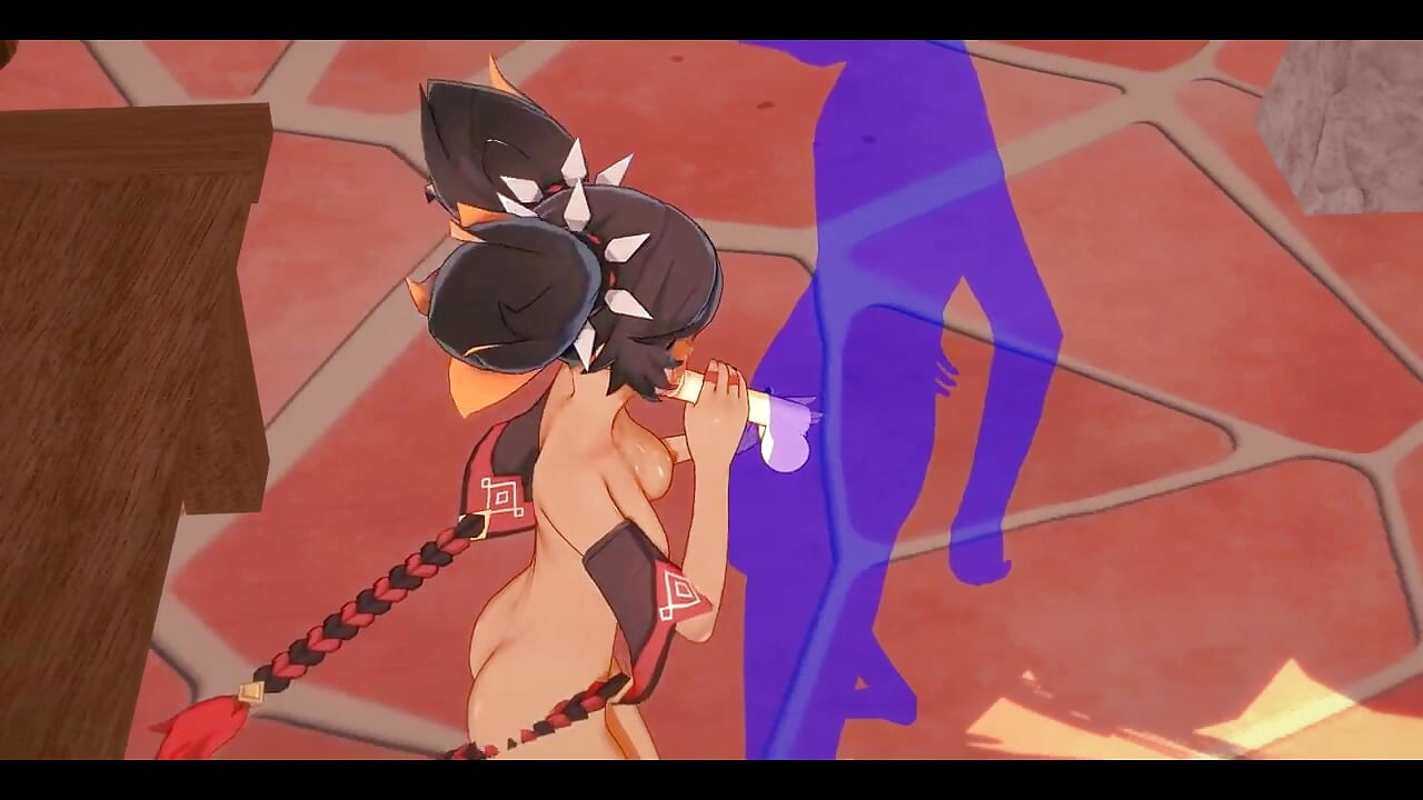 Genshin Impact हेंताई - Xinyan hardsex - जापानी एशियाई Manga anime फिल्म गेम पोर्न