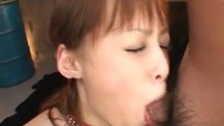 Japan cum slave