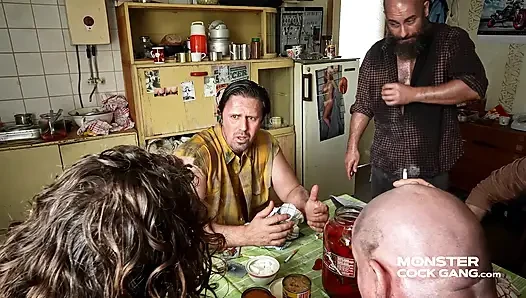 World's Biggest Cocks in a Wild Anal Orgy (MonsterCockGang)