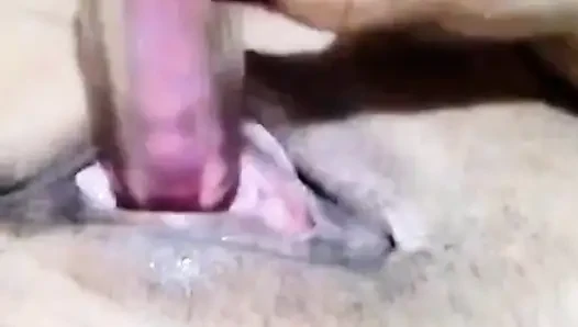 Latin evli kadın ilk dildo