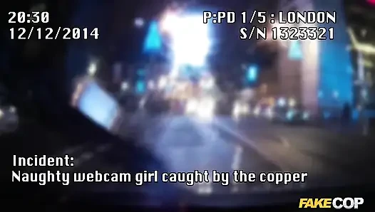 Jump Street: Cam Girl Caught at Night Has Her Big Tits Investigated