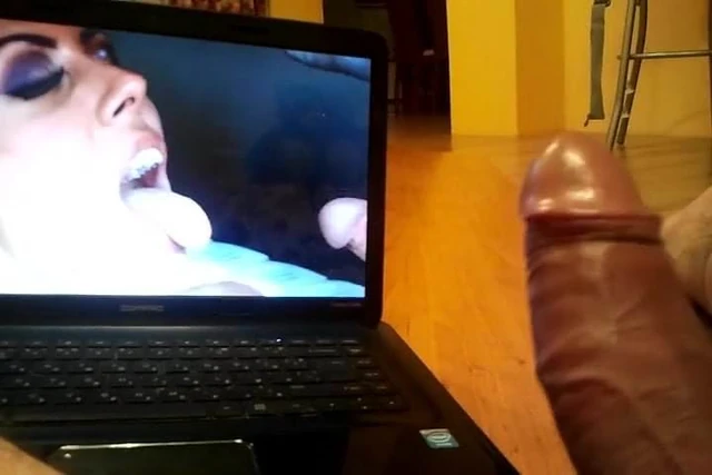 cum blast on my feet