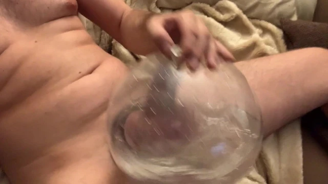 Big Balls pumped in my Monster spahre