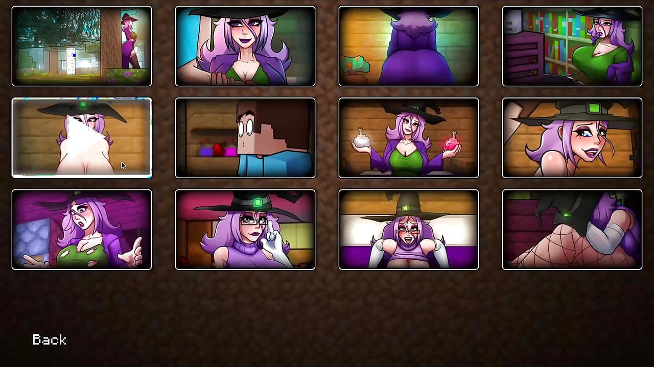 Minecraft Parody Hornycraft Full Game Gallery Character Witch