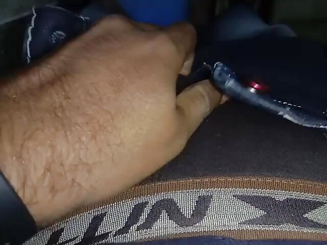 Playing my cock