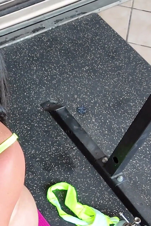 MILF in Heat: Outdoor Workout Ends in a Cum Covered MILF