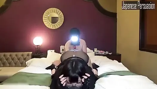 Devilish Glasses Beauty, Soaked Desire Leads to Raw Sex and Deep Creampie Finish
