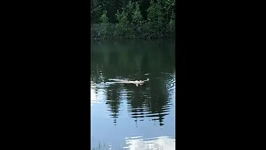 My Stepbro surprised me while I was completely naked in the woods