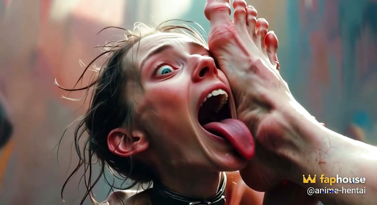 Chica Delgada Obsesionada Con Los Pies Gordos - Lamiendo Plantas Enormes Y Suaves
