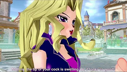 Mai valentine lagi asik nyepong kontol - yu gi oh