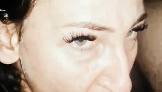 This little slut knows how to blow