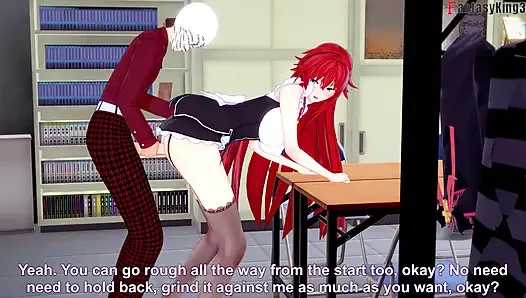 Seks cosplay pembantu rias gremory - serial dxd ntr madness