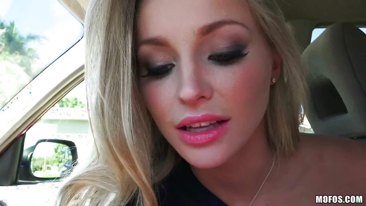 Stranded Teens - Staci Carr & John Anthony Get a Ride Then He Pulls Over to Fuck Her til He Cums on