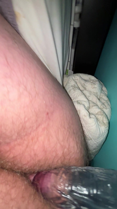 Trying out my new 10 in dildo . I love the feeling of a cock in my ass.. ya daddy