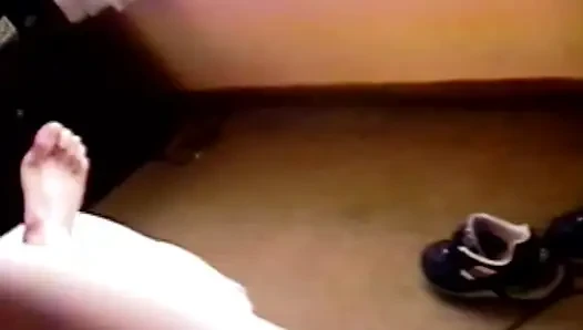 I sat on my stepson's cock, he couldn't resist and came inside me.