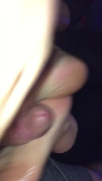 Footjob from the main one