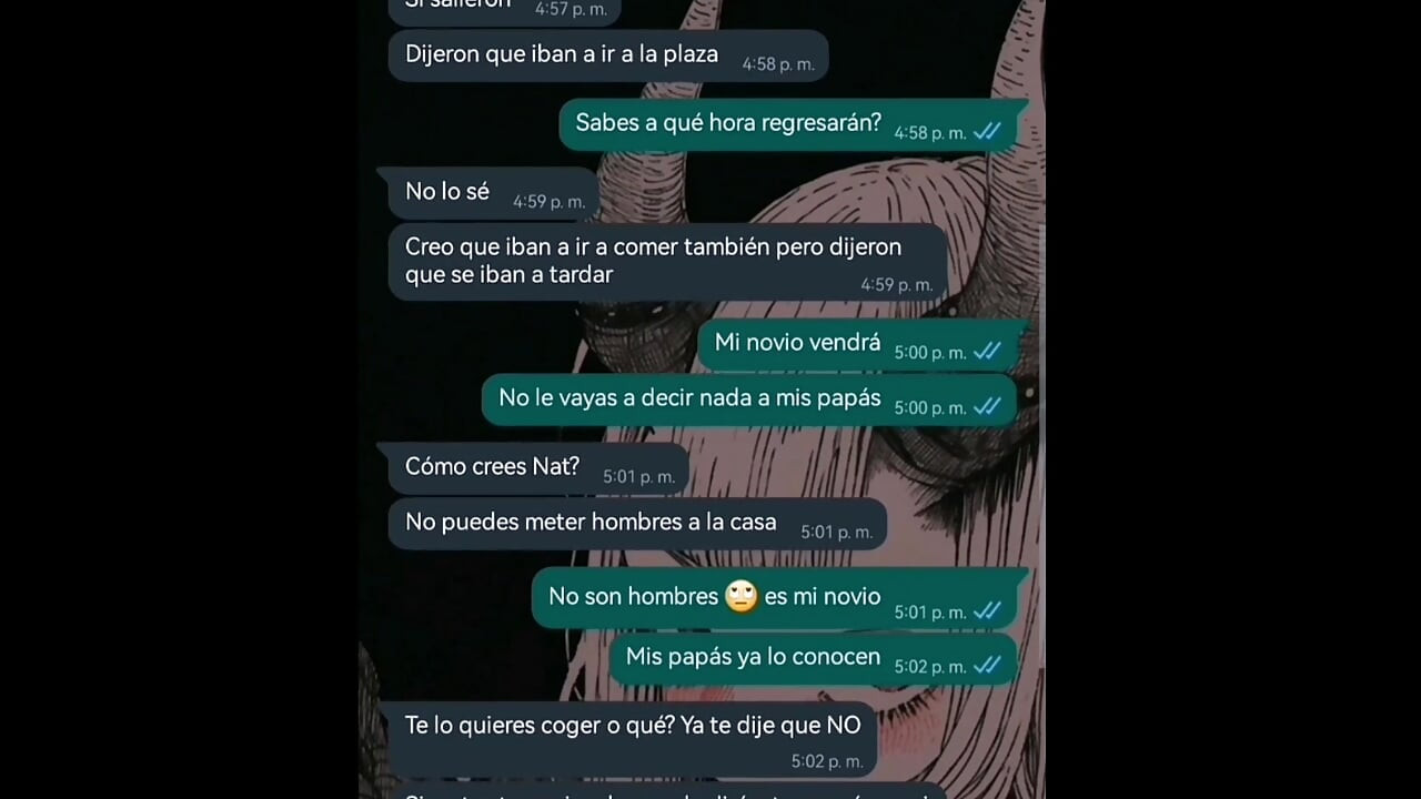 Žhavý chat s mojí malou nevlastní sestrou, nechtěl jsem, ale skončil jsem její zezadu! Natasha domácí