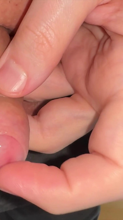 Emotional moment from "Play With My Little Foreskin Cock (Collection)"