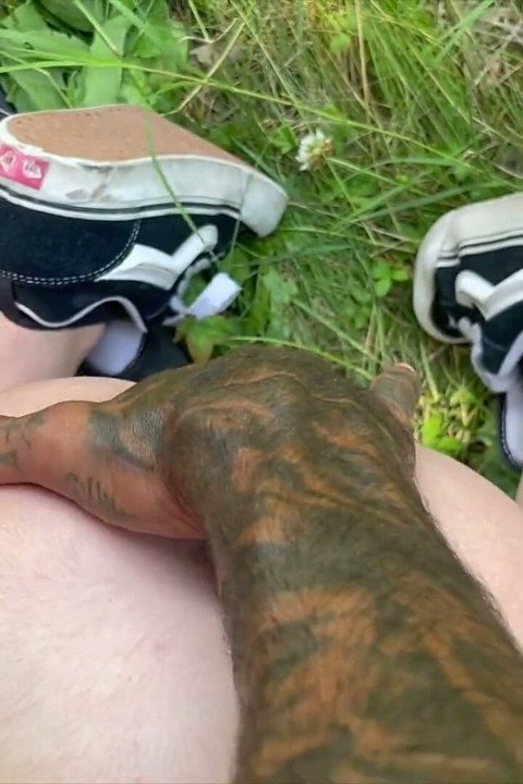 After the Ride: Outdoor Sex in the Woods with a Petite Ass