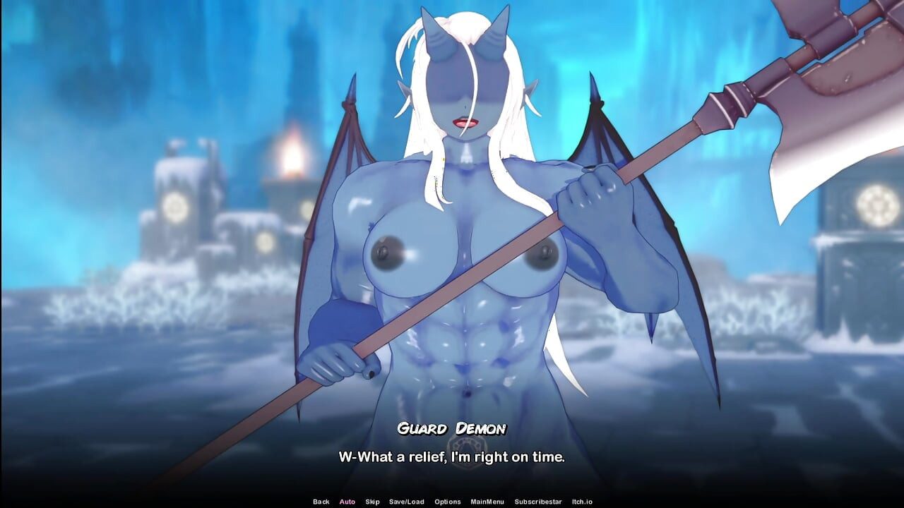 Twisted World - Mengongkek Awek Demon Biru yang bertetek besar