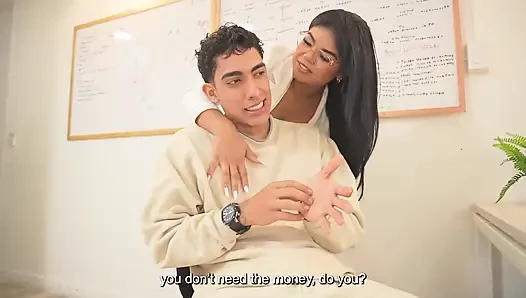 Squirter Slut My Boss with Huge Tits Asks Me to Fuck Her in the Office, and I End up Cumming All Over Her Melons!