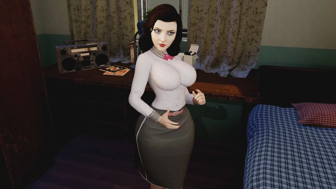 Elizabeth Bioshock pounded by Black Monster Cock