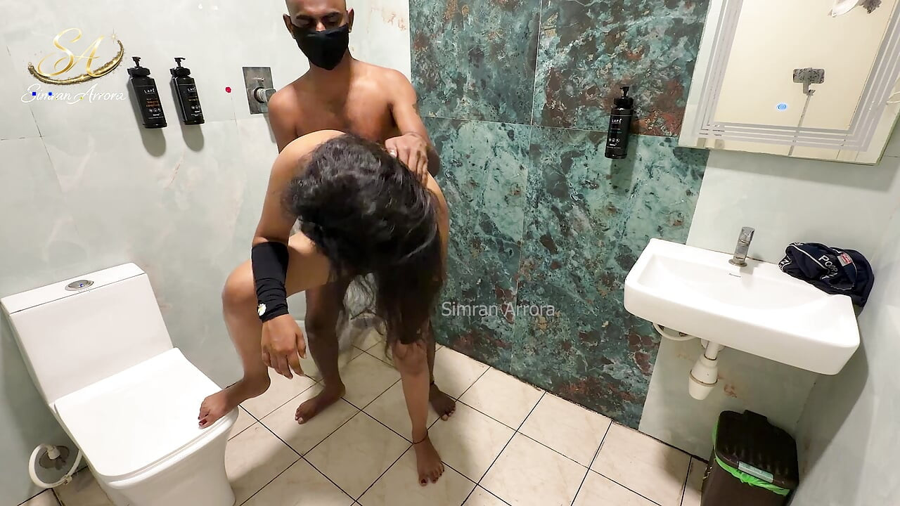 Amateur Couple's Steamy Private Bathroom Encounter
