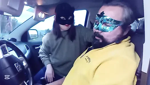Пощечина в машине