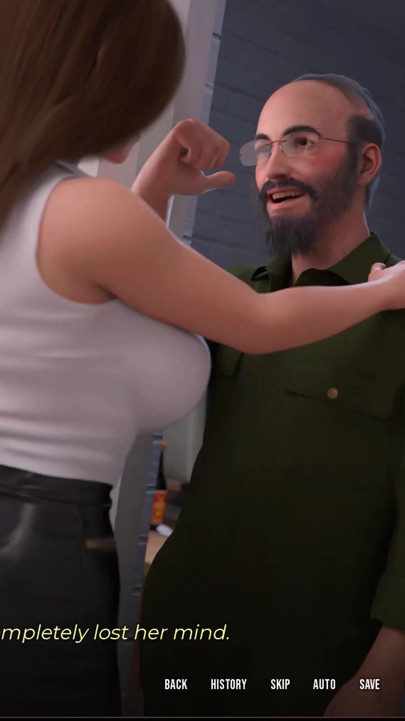 In Security 5 Luna Got Her as Spanked by Gary and Blowjob to Darius