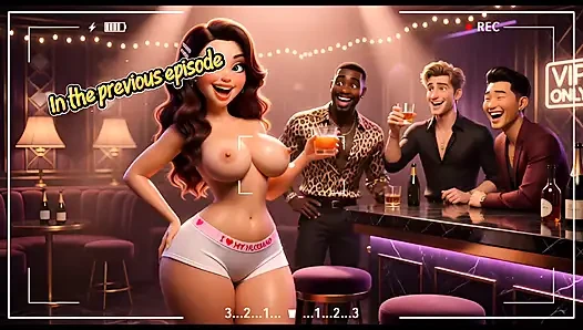 From Chubby & Ignored to Curvy Cock Tease-Ep5  A wife meets strangers at a nightclub and ignores husband.