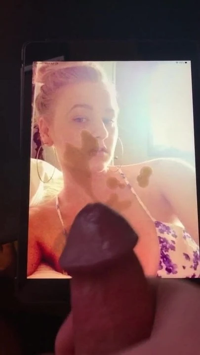 Tribute for a hot ass Blonde