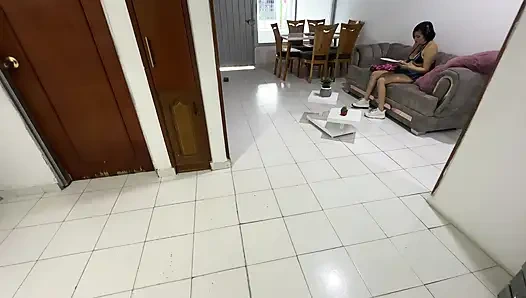 POV of my stepdaughter's horny ends up fucked for reprovar all the matters ends in HOMEMADE REAL SEX WITH MANUELA ALVAREZ