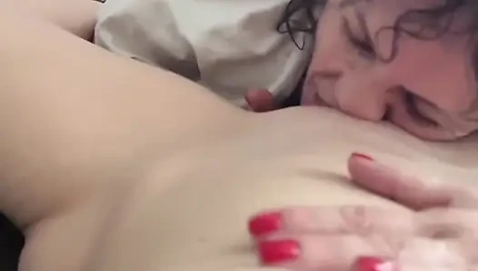 Stepmommy Licks Me and Sticks Her Clit in Me