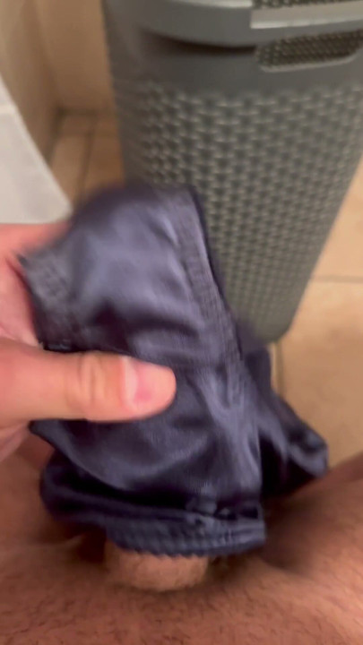 Satin granny panties compilation | Clip 2