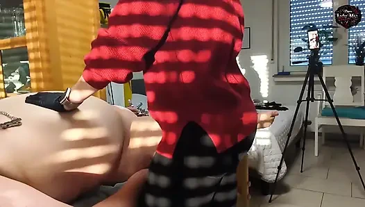 Domladymia-Slaveofm красные ранки для рабыня6