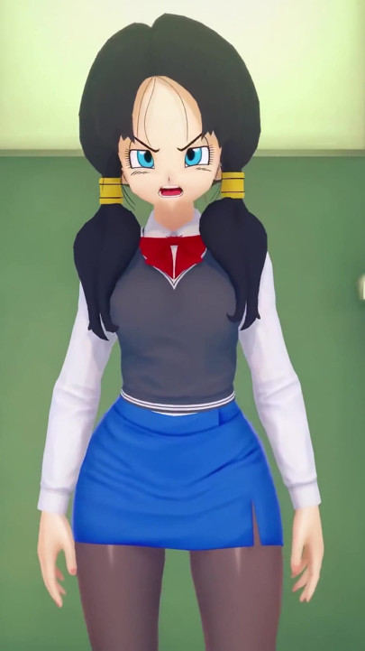 Android 18 îi place că Videl o urmărește cum se fute Gohan - DragonBall Zex Series | Clip 2