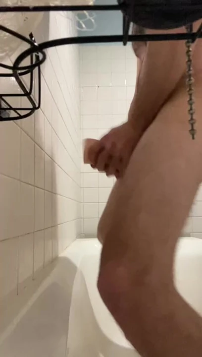 Solo pleasure with my favorite realistic toy. Slow, teasing strokes turning into intense pleasure.Enjoy every moment with me.