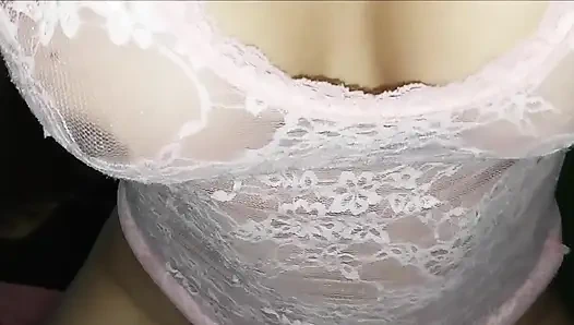 Fucking my 19-year-old stepsister in her panties, when we're home alone