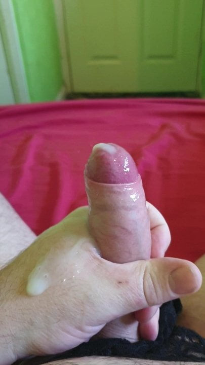 Masturbating in panties