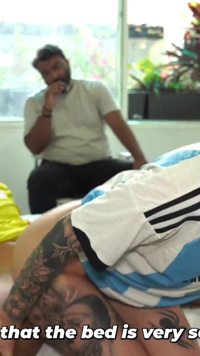 Friend fucks his friend's wife after losing a bet - Angerl Cruz & Blaze Rager | Clip 2