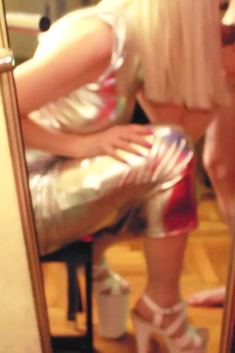 Siver Dress Blonde Milf Suck Big Dick Pov Eva Latex Big Ass Milf Heels Fetish Kink