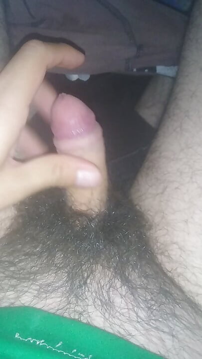 Brincando com o meu pau