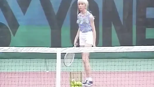 Petite German Tennis Player Got Fisted by Trainer
