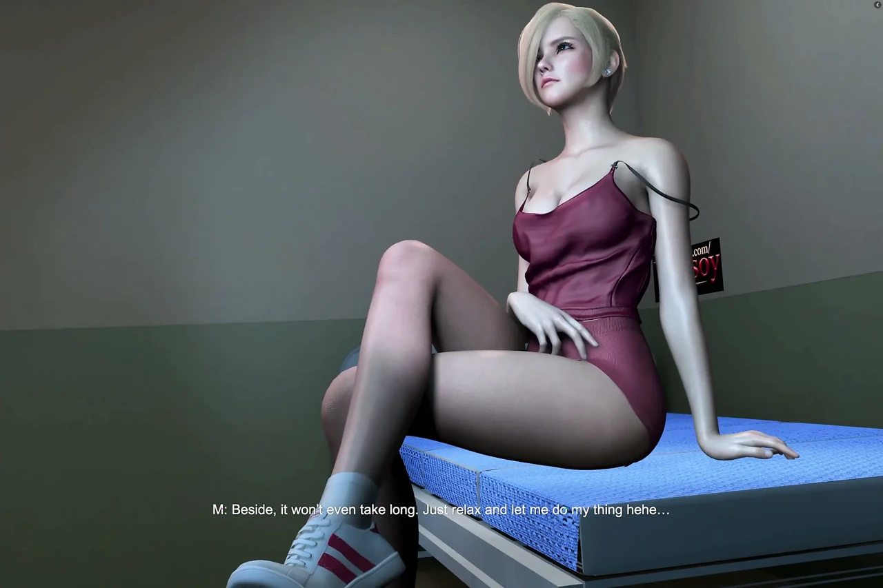The Track Team's Hot Star Gets a "Special Examination" from the School Doctor! - 3D Animation 4K