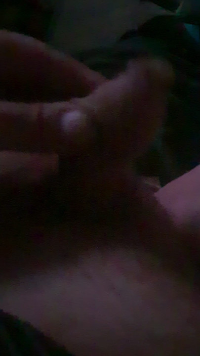Playing with my cock